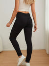 Jean skinny noir - pantalon en denim taille haute pour femmes