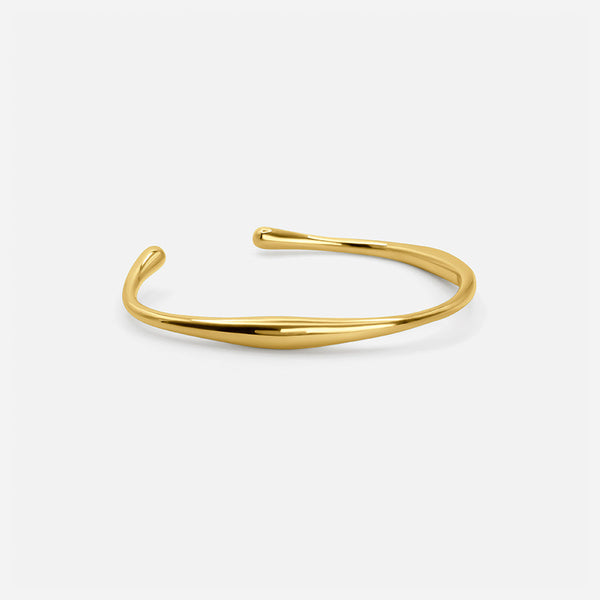 Bracelet jonc doré pour femmes - un accessoire raffiné pour vos soirées