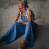 Salopette femme décontractée - dungarees à coupe relax pour vos sorties quotidiennes