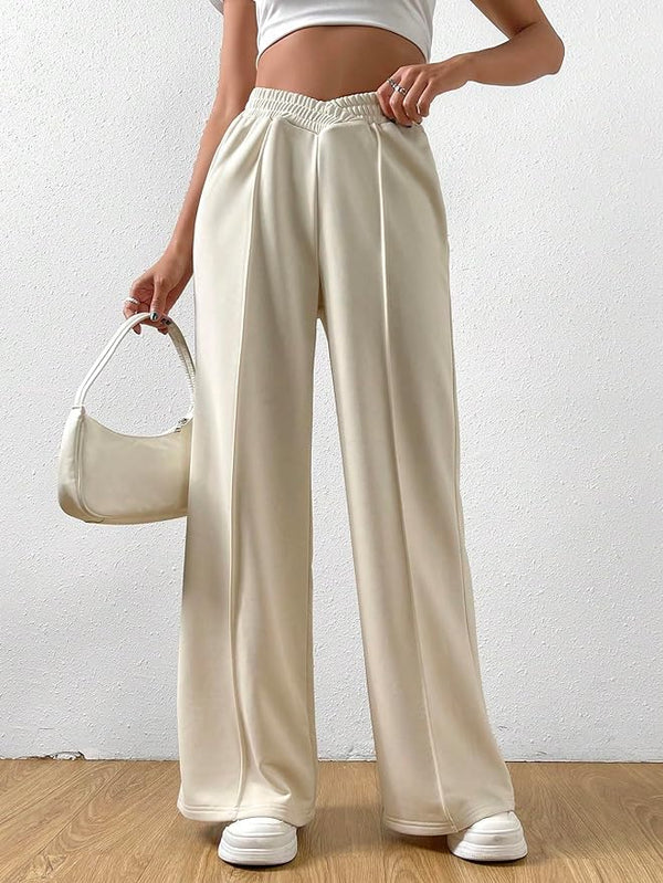 Pantalons large femme - coupe décontractée pour un look chic et casual