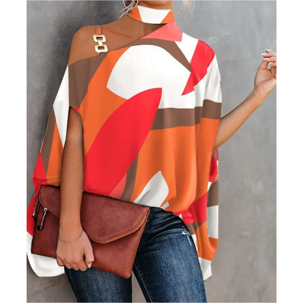 Blouse tendance à épaules dénudées pour femmes - top léger pour vos sorties quotidiennes