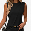 Blouse sans manches pour femmes - top chic et léger pour vos looks décontractés et professionnels