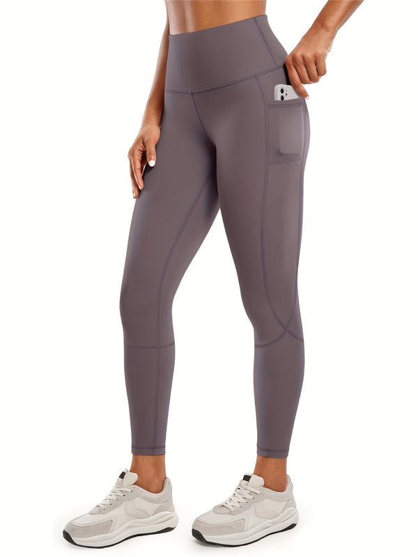 Leggings taille haute pour femmes avec poche - pantalons de yoga extensibles pour le sport et la maison