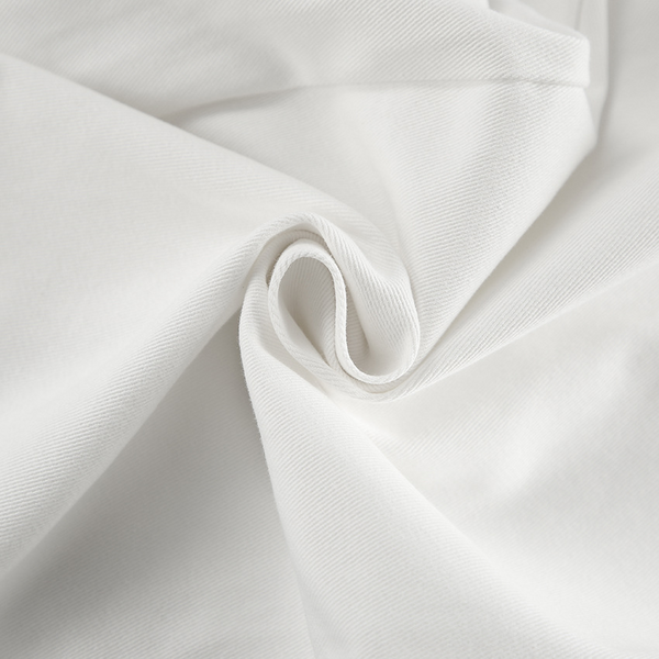 Pantalons larges taille haute en coton doux - décontractés et chics