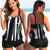Tankini femme - maillot de bain chic avec bretelles ajustables
