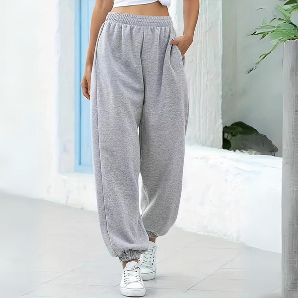 Pantalons de jogging femme en tissu doux - loungewear décontractée pour le quotidien