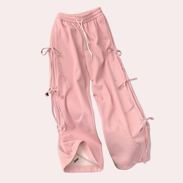 Pantalons larges pour femmes - chic et décontractés avec des détails tendance