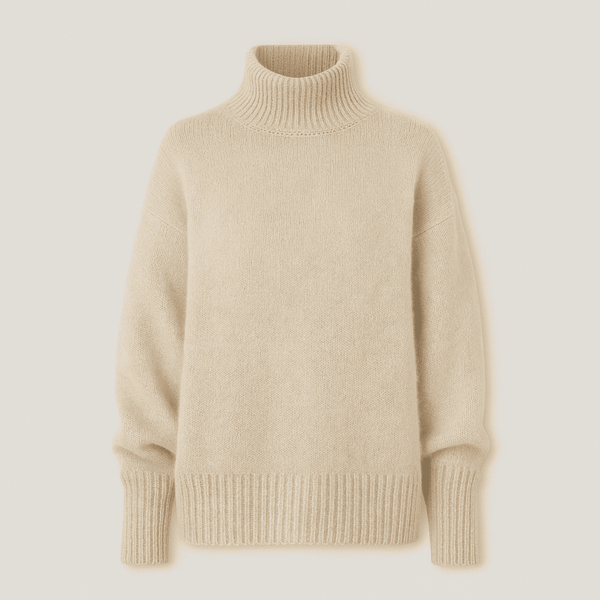 Pull à col roulé pour femmes - tricot doux pour vos sorties décontractées