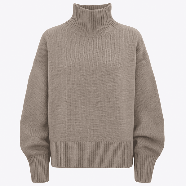 Pull haut de gamme en maille douce pour femmes - tricot premium pour un style décontracté et de bureau