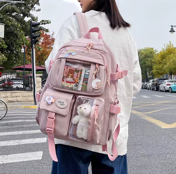Sac à dos transparent pour femmes - sac pratique pour vos sorties décontractées