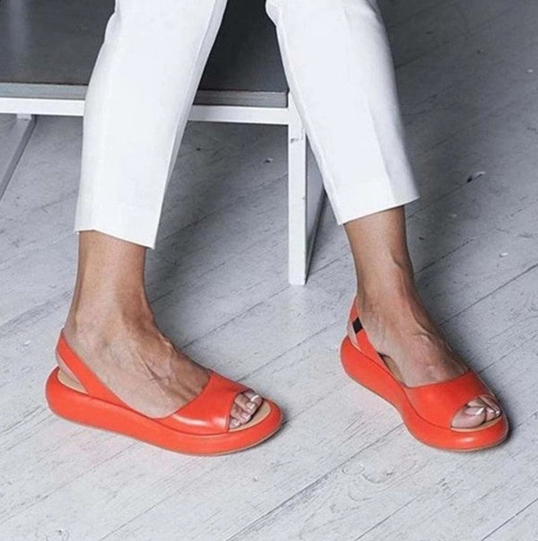 Sandales à talons compensés pour femmes - design chic et plateforme pour un style quotidien - chaussures élégantes et confort adaptées