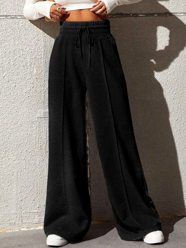 Pantalons de survêtement larges pour femmes - coupe décontractée pour un look décontracté au quotidien