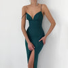 Robe midi bodycon femme avec fente - tenue chic pour vos soirées