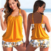 Tankini femme - maillot de bain chic avec bretelles ajustables