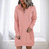 Robe casual à capuche - la robe à hoodie tendance pour femmes