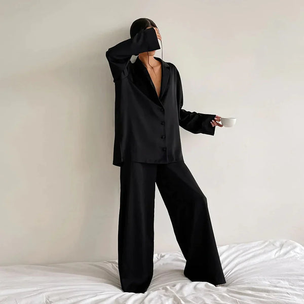 Ensemble de pyjama 2 pièces - loungewear chic pour un maximum de détente