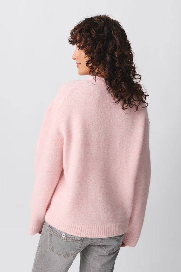 Pull oversize pour femme - sweat en maille doux à la coupe décontractée pour un quotidien stylé