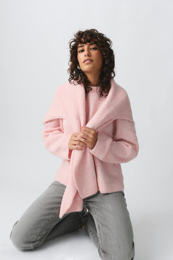 Pull oversize pour femme - sweat en maille doux à la coupe décontractée pour un quotidien stylé