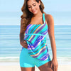 Ensemble tankini 2 pièces avec shorts - maillots de bain tendance pour vos journées à la plage