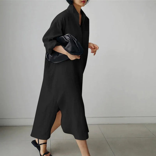 Robe chemise femme à boutons - une pièce polyvalente pour toutes les occasions