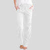 Pantalons femme avec taille élastique - pantalons décontractés élégants pour un confort quotidien