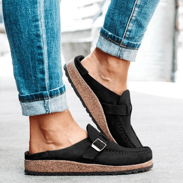 Mocassins femme décontractés - des slip-ons en daim cosy pour un style quotidien