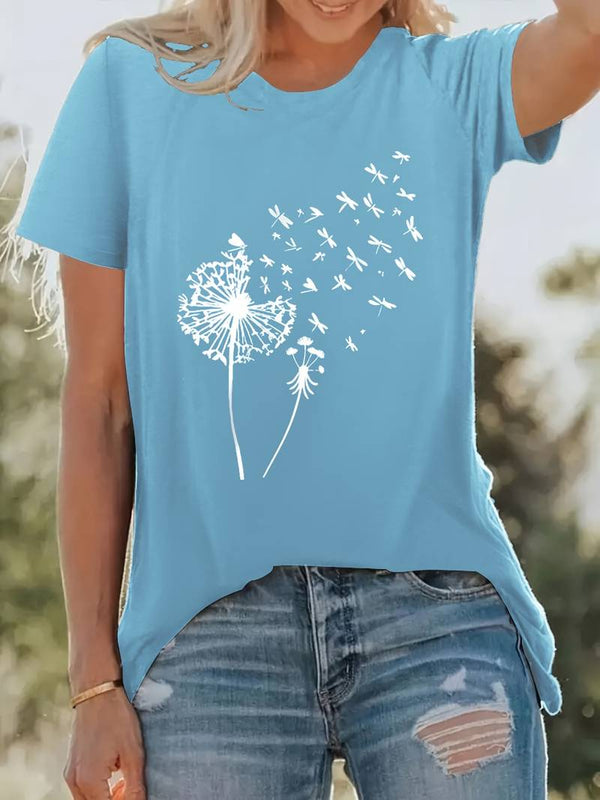 T-shirt décontracté pour femmes à coupe relax - essentiel de votre garde-robe