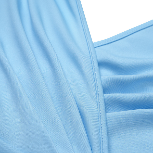 Robe portefeuille décontractée pour femme - robe midi chaleureuse pour les occasions spéciales, coupe flatteuse et style polyvalent