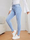 Jean skinny - pantalons en denim taille haute flatteurs