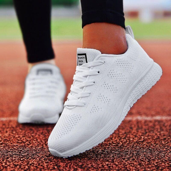Baskets de sport respirantes pour femmes - chaussures de course légères
