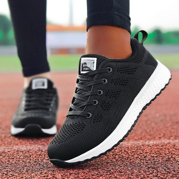 Baskets de sport respirantes pour femmes - chaussures de course légères