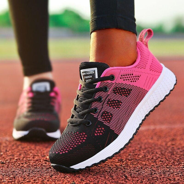 Baskets de sport respirantes pour femmes - chaussures de course légères