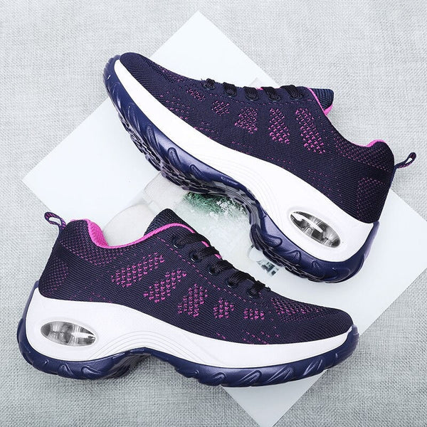 Baskets femmes - chaussures de sport respirantes pour un style de vie actif