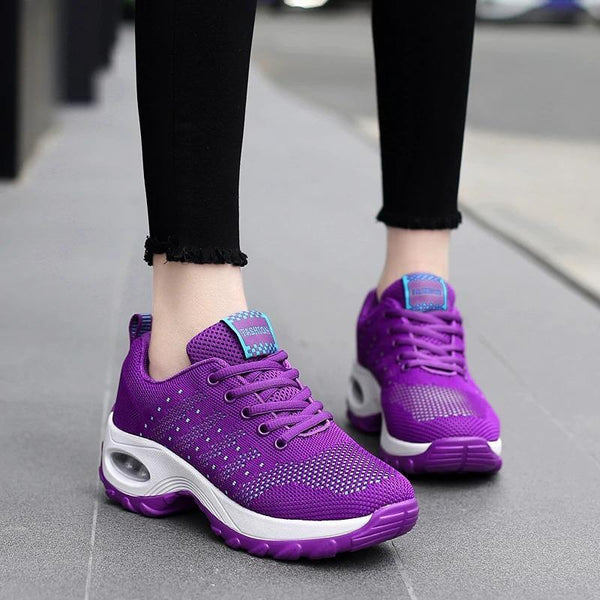 Baskets femmes - chaussures de sport respirantes pour un style de vie actif