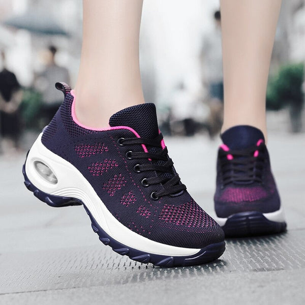 Baskets femmes - chaussures de sport respirantes pour un style de vie actif