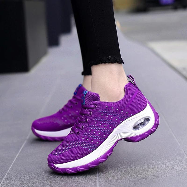 Baskets femmes - chaussures de sport respirantes pour un style de vie actif