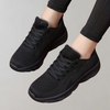 Baskets noires - sneakers respirants et douillets pour femmes