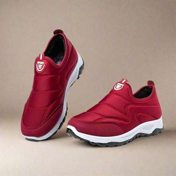 Baskets slip-on pour femmes - chaussures de marche légères et confortables