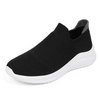 Baskets slip-on pour femmes - chaussures tricotées respirantes et douces