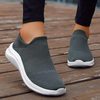Baskets slip-on pour femmes - chaussures tricotées respirantes et douces