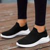 Baskets slip-on pour femmes - chaussures tricotées respirantes et douces