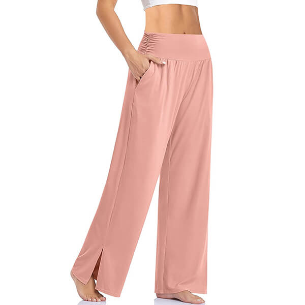 Pantalons de yoga - bottoms de fitness stylés et flexibles pour femmes