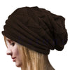 Bonnet slouch tricoté - un accessoire tendance pour l'hiver