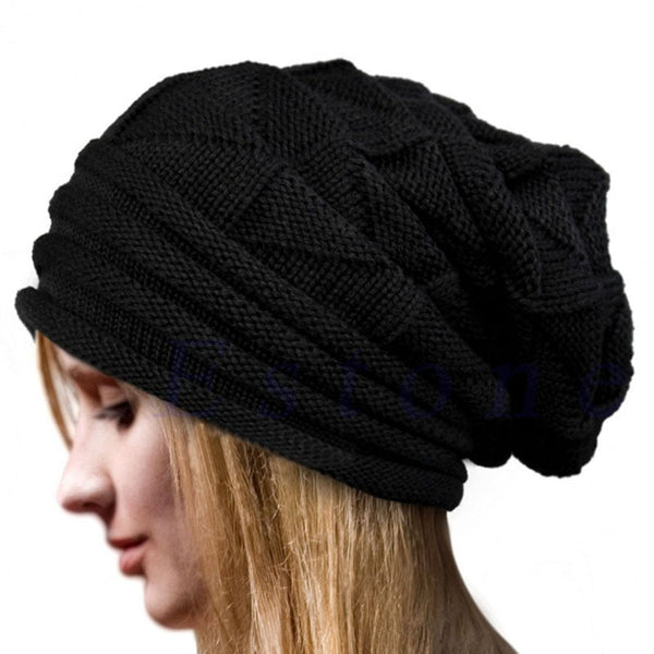 Bonnet slouch tricoté - un accessoire tendance pour l'hiver