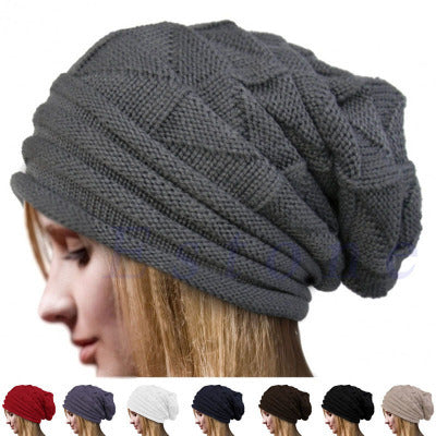 Bonnet slouch tricoté - un accessoire tendance pour l'hiver