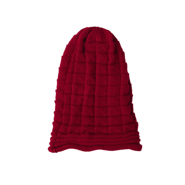 Bonnet slouch tricoté - un accessoire tendance pour l'hiver