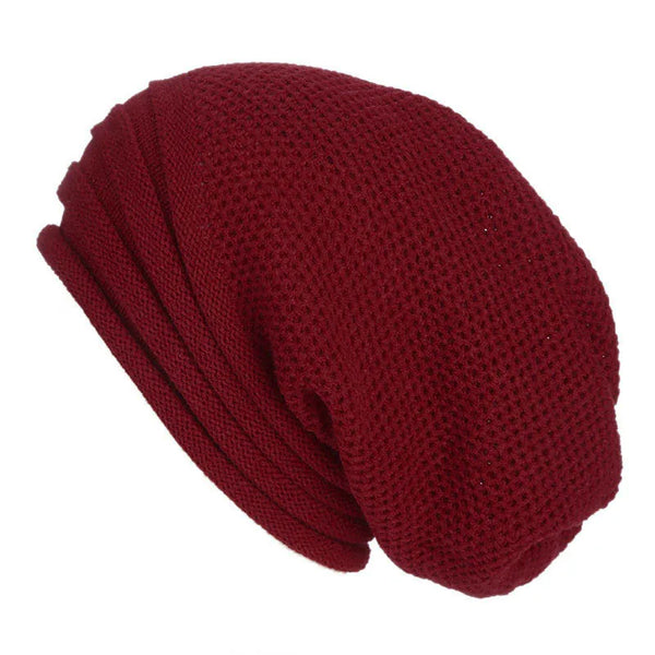 Bonnet tricoté - chapeau slouchy pour femmes cet hiver