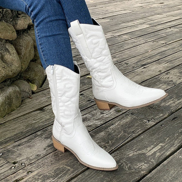 Bottes cowboy à la cheville - des chaussures élégantes pour un look quotidien