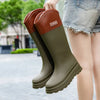 Bottes de pluie femmes - bottes étanches élégantes pour activités extérieures