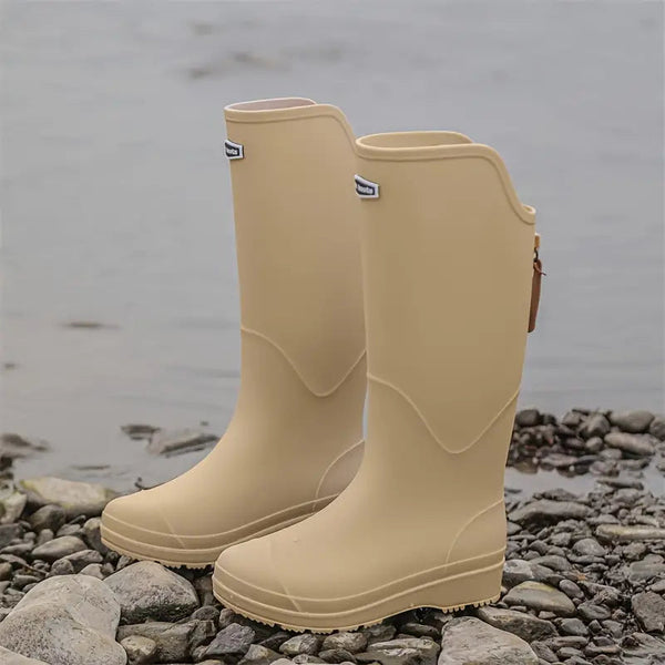 Bottes de pluie hautes pour femmes – des bottes en caoutchouc robustes et étanches